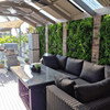 Luxury Country Fern Vertical Garden Green Wall Panel 1m x 1m – SGS UV Resistant - Designer Vertical Gardens artificial garden wall plants artificial green wall australia