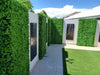 Luxury Dense Buxus Artificial Hedge Tile 1m x 1m – SGS UV Resistant - Designer Vertical Gardens artificial garden wall plants artificial green wall australia