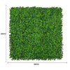 Luxury Dense Buxus Artificial Hedge Tile 1m x 1m – SGS UV Resistant - Designer Vertical Gardens artificial garden wall plants artificial green wall australia