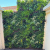 Luxury Evergreen Rainforest Recycled Vertical Garden / Green Wall UV Resistant 1m X 1m - Designer Vertical Gardens artificial garden wall plants artificial green wall australia