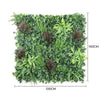 Luxury Green Beet Vertical Garden Green Wall Panel 1m x 1m – SGS UV Resistant - Designer Vertical Gardens artificial garden wall plants artificial green wall australia