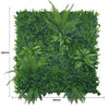 Luxury Jungle Fern Vertical Garden Green Wall Panel 1m x 1m – SGS UV Resistant - Designer Vertical Gardens artificial garden wall plants artificial green wall australia