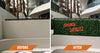 Luxury Mixed Ivy Artificial Hedge Fence Panels / Fake Vertical Garden 1m x 1m UV Resistant - Designer Vertical Gardens artificial garden wall plants artificial green wall australia