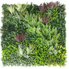Luxury Urban Greenery Vertical Garden Green Wall Panel 1m x 1m – SGS UV Resistant - Designer Vertical Gardens artificial garden wall plants artificial green wall australia