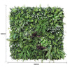 Luxury Vista Green Vertical Garden Green Wall Panel 1m x 1m – SGS UV Resistant - Designer Vertical Gardens artificial garden wall artificial garden wall plants