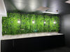 Luxury White Lily Vertical Garden Green Wall Panel 1m x 1m – SGS UV Resistant - Designer Vertical Gardens artificial garden wall plants artificial green wall australia