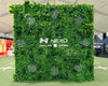 Luxury White Lily Vertical Garden Green Wall Panel 1m x 1m – SGS UV Resistant - Designer Vertical Gardens artificial garden wall plants artificial green wall australia
