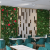 Luxury Wild Tropics Vertical Garden Green Wall Panel 1m x 1m – SGS UV Resistant - Designer Vertical Gardens artificial garden wall plants artificial green wall installation