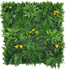 Luxury Yellow Rose Vertical Garden Green Wall Panel 1m x 1m – SGS UV Resistant - Designer Vertical Gardens artificial green wall sydney artificial green walls for backdrops