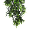 Mediterranean Fern Trailing Vine – UV & Fire Rated (22cm x 76cm) - Designer Vertical Gardens artificial hanging fern plant artificial hanging ferns