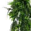 Mediterranean Fern Trailing Vine – UV & Fire Rated (22cm x 76cm) - Designer Vertical Gardens artificial hanging fern plant artificial hanging ferns