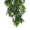 Mediterranean Fern Trailing Vine – UV & Fire Rated (22cm x 76cm) - Designer Vertical Gardens artificial hanging fern plant artificial hanging ferns