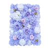 Mixed Lilac Artificial Flower Wall Backdrop Panel 40cm x 60cm – UV Resistant - Designer Vertical Gardens artificial flower backdrop artificial flower wall panel
