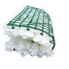 Mixed White Artificial Flower Wall Backdrop Panel 40cm x 60cm – UV Resistant - Designer Vertical Gardens Artificial vertical garden wall panel flowering