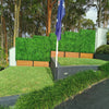 Portable Boxwood Hedge 75cm x 75cm - UVTEX Certified UV Resistant - Designer Vertical Gardens artificial garden wall plants artificial green wall australia