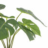 Potted Artificial Split Philodendron Plant With Real Touch Leaves 40cm - Designer Vertical Gardens Artificial Shrubs and Small plants Artificial Trees