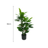 Premium Artificial Cordyline Fructicosa Green / Ti Plant 90cm - Designer Vertical Gardens Artificial Shrubs and Small plants Artificial Trees