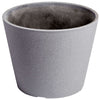 Rendered Grey Planter Pot 25cm - Designer Vertical Gardens Pots