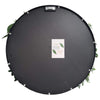 Slimline Artificial Green Wall Disc Art 80cm Colour Fresh UV Resistant (White) - Designer Vertical Gardens Artificial vertical garden wall disc
