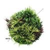 Slimline Artificial Green Wall Disc Art 80cm Grassy Fern UV Resistant (White) - Designer Vertical Gardens Artificial vertical garden wall disc
