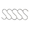 Stainless Steel Hanging S Hooks 12cm X 6cm 25 Pieces - Designer Vertical Gardens artificial green wall installation Installation Equipment