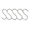 Stainless Steel Hanging S Hooks 12cm X 6cm 25 Pieces - Designer Vertical Gardens artificial green wall installation Installation Equipment