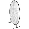 Sturdy Circular Flower Wall / Event Stand 200cm Diameter (Black Frame) - Designer Vertical Gardens Installation Equipment