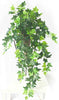 UV Artificial Ivy Hanging Bush - 100cm - Designer Vertical Gardens artificial garden wall plants artificial green wall australia