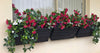 UV Red Rose Bunch - 45cm - Designer Vertical Gardens artificial garden wall plants artificial green wall australia