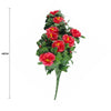 UV Red Rose Bunch - 45cm - Designer Vertical Gardens artificial garden wall plants artificial green wall australia