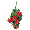 UV Red Rose Bunch - 45cm - Designer Vertical Gardens artificial garden wall plants artificial green wall australia
