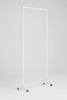 White Flower Wall Stand 2m x 1m - Portable Event Screen with Wheels - Designer Vertical Gardens artificial vertical green wall