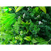 Wild Tropics Artificial Vertical Garden / Fake Green Wall 1m x 1m UV Resistant - Designer Vertical Gardens artificial garden wall plants artificial green wall installation