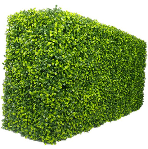 Portable Light Boxwood Hedge - UV stabilised (1m long x 50cm High)