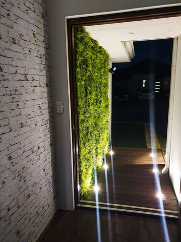 Mediterranean Fake Fern Artificial Vertical Garden Wall Panel (Indoor / Outdoor) 1m x 1m