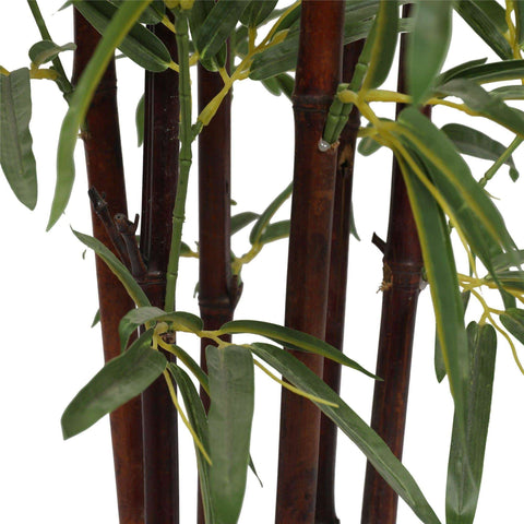 Artificial Bamboo Dark Trunk (Potted) 180cm - Designer Vertical Gardens artificial vertical garden plants vertical garden artificial plants