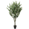 Artificial Olive Tree with Olives 180cm - Highly Realistic & Bushy - Designer Vertical Gardens artificial garden wall plants artificial green wall australia