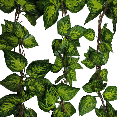 Artificial Pothos Vines / Ivy Hanging Vines 260cm Each (5 pack) - Designer Vertical Gardens artificial ivy wall fake ivy wall