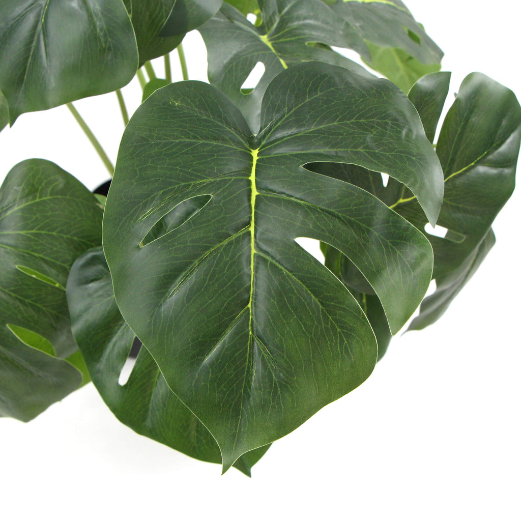 Dense Potted Artificial Split Philodendron Plant With Real Touch Leave