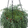English Artificial Hanging Basket 110cm - Designer Vertical Gardens artificial green wall sydney artificial vertical garden melbourne