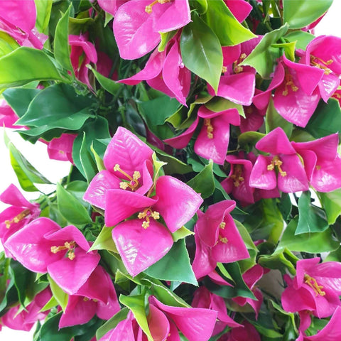 Hanging Artificial Bougainvillea Plant (Pink / Lilac) UV Resistant 90cm - Designer Vertical Gardens artificial garden wall plants artificial green wall australia