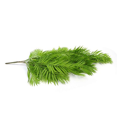 Hanging Fresh Green Boston Fern UV Resistant 80cm - Designer Vertical Gardens fake plant stem garland