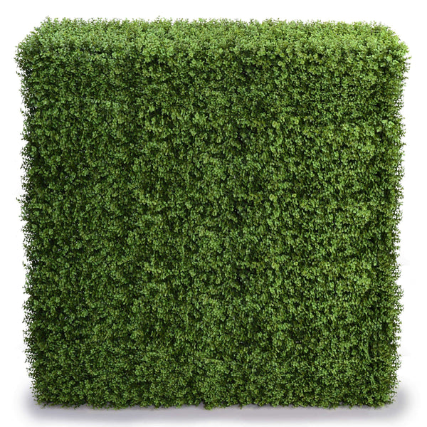 Indoor / Outdoor UV Portable Pittosporum Artificial Hedge - 1.5m High x 1.5m Wide x 30cm Deep - Designer Vertical Gardens artificial garden wall plants artificial green wall australia