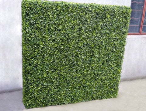 Portable Light Boxwood Hedge - UV stabilised (1.5m x 1.5m)