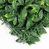 Lemon Leaf Artificial Hedge Panel / Fake Vertical Garden 1m x 1m UV Resistant - Designer Vertical Gardens artificial garden wall plants artificial green wall australia