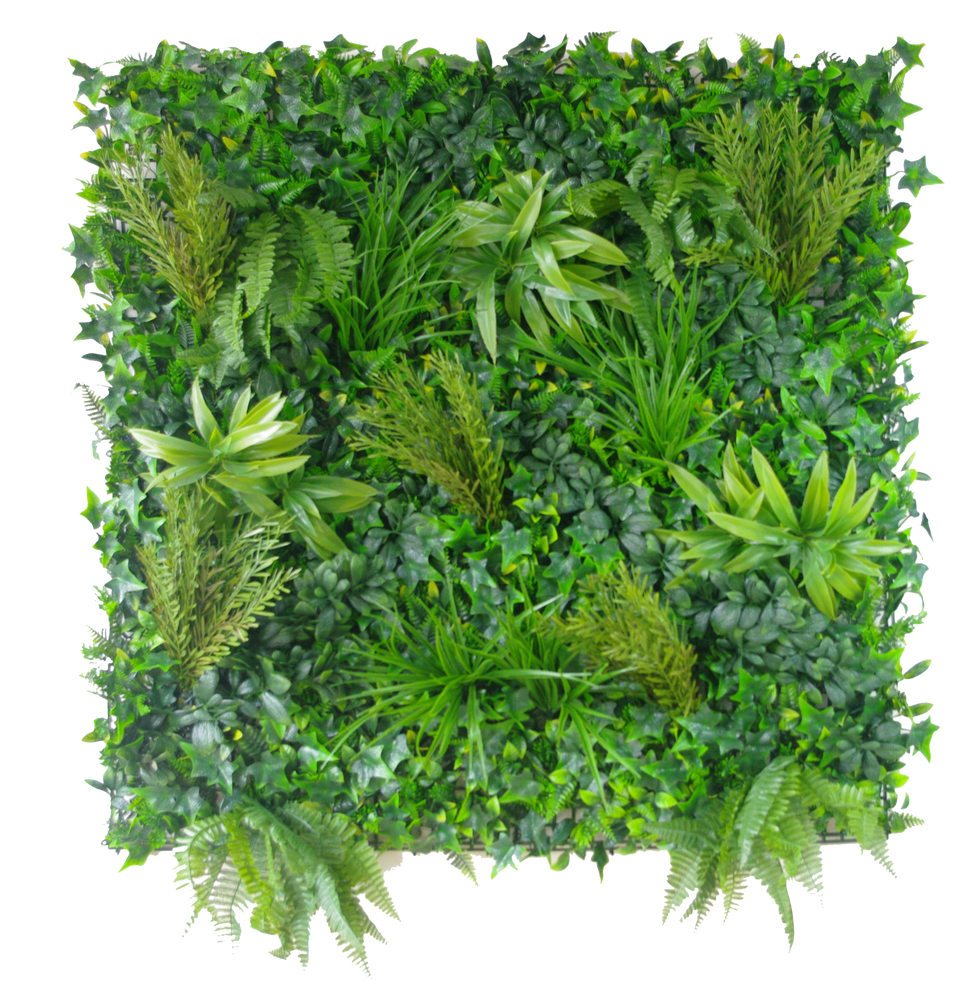 Sample - UV Native Tea Tree Artificial Vertical Garden (25cm x 25cm)