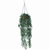 Petal Artificial Hanging Basket 110cm - Designer Vertical Gardens artificial garden wall plants artificial green wall australia