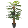 Philodendron 140cm - Designer Vertical Gardens artificial garden wall plants artificial green wall australia