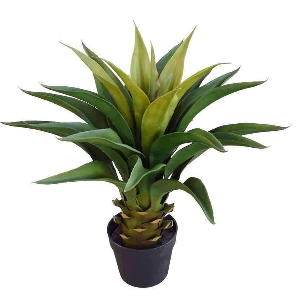 Potted Artificial Agave Plant 60cm - Designer Vertical Gardens artificial garden wall plants artificial green wall australia