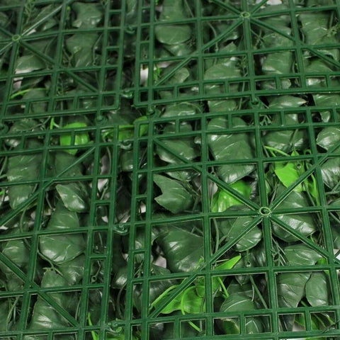 Sample - Artificial Ivy Leaf Hedge (25cm x 25cm) - Designer Vertical Gardens artificial garden wall plants artificial green wall australia